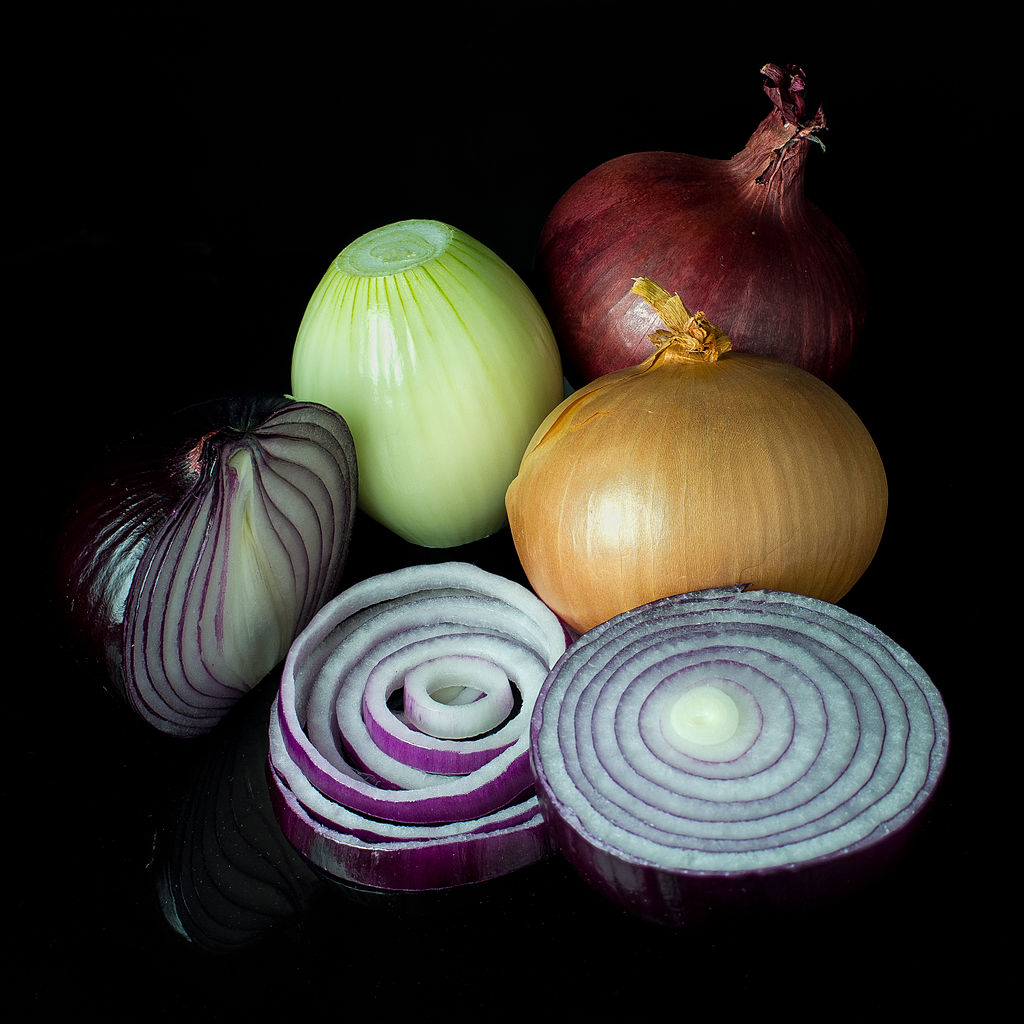 Onions in the dark are good for you; CC-BY-SA Credit: Colin @ wikimedia.org